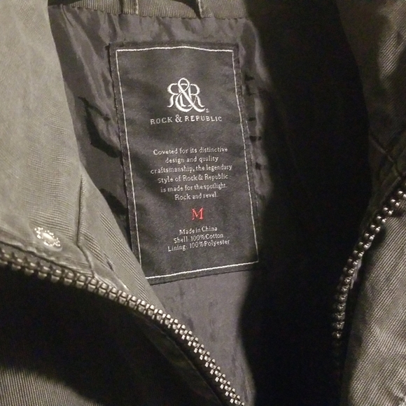 Rock & Republic work coat field jacket army - Picture 3 of 3